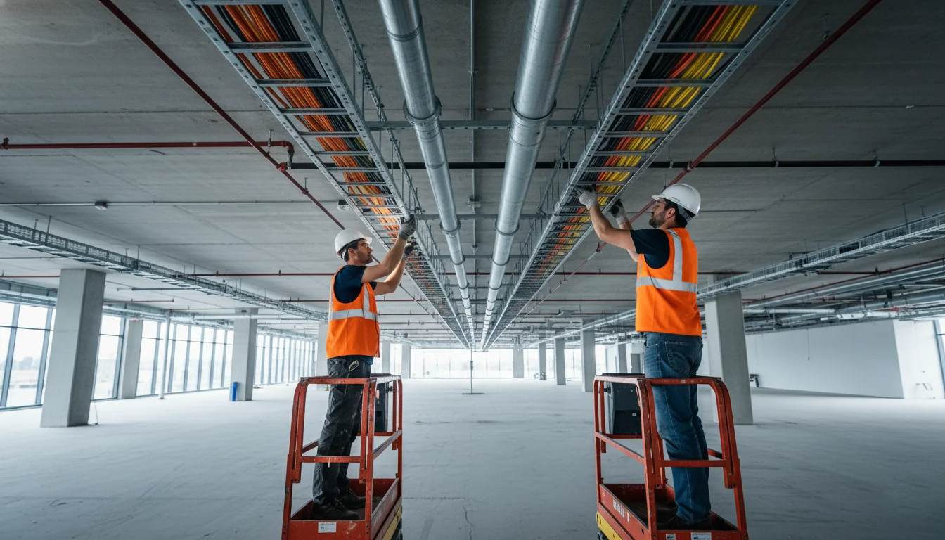 Warehouse Industrial Electrical Installation