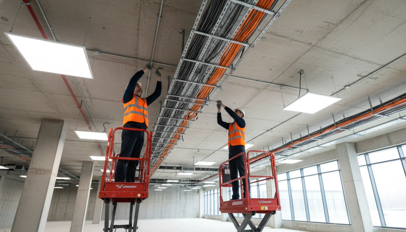 Commercial Electrical Services for Office Building